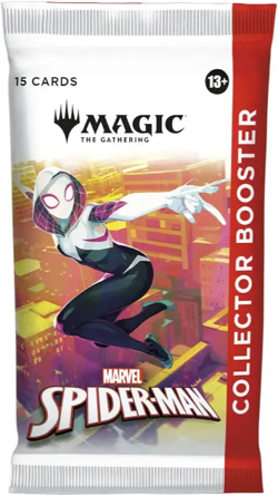 PRESALE Spider-Man MTG Collector Booster Pack - Image 1