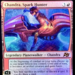 Chandra, Spark Hunter - FOIL - MTG - Aetherdrift - DFT - 0116 - MYTHIC ~ NM - Image 1