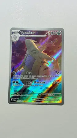 Pokemon TCG Paldea Evolved Tyranitar 222/193 | Near Mint - Image 1