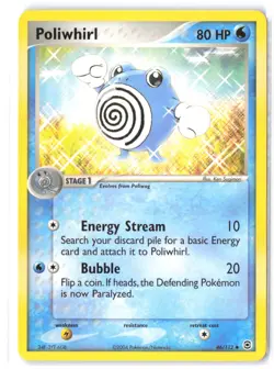 Pokemon Poliwhirl 46/112 FireRed & LeafGreen MP Normal - Image 1