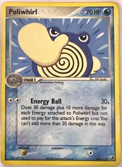 Poliwhirl 68/115 Common Unseen Forces Pokemon Lightly Played - Image 1
