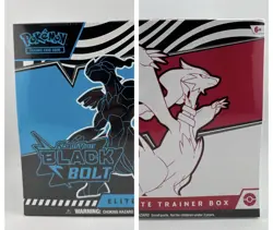 Pokemon Black Bolt and White Flare Elite Trainer Box ETB New & Sealed - Image 1