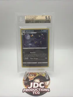 Pokemon Umbreon (Cosmos Holo) SWSH129 Promos BGS 9.5 Cracked - Image 1