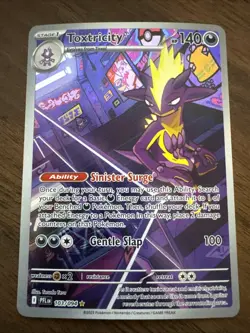 Pokemon Toxtricity 103/094 Me02 Phantasmal Flames Illustration Rare Holo - Image 1
