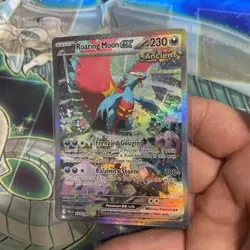 Pokemon TCG #251/182 Roaring Moon EX Special Illustration Rare Paradox Rift NM - Image 2