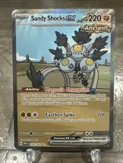 Sandy Shocks ex 250/182 Pokemon SV04: Paradox Rift Special Illustration Rare NM - Image 1