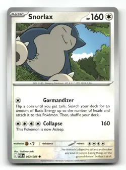 Snorlax 063/088 - Perfect Order - Pokemon Card NM/M - Image 1