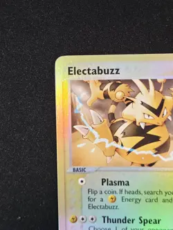 Electabuzz 35/100 Reverse Holo Pokemon EX Sandstorm E-reader TCG 2003 Vintage - Image 3