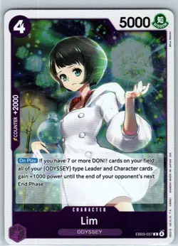 Lim Extra Booster: One Piece Heroines Edition EB03-037 NM OP Card - Image 1