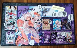 One Piece TCG Card Game Playmat - Gear 5 Luffy - Image 2