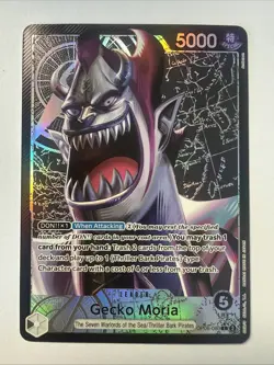 One Piece Gecko Moria OP06-080 Leader Alternate Art - Image 1