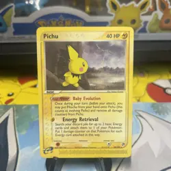 Pichu 20/100 Ex Sandstorm English Non Holo - Pokemon Trading Card - LP/NM - Image 1