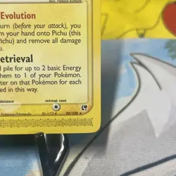 Pichu 20/100 Ex Sandstorm English Non Holo - Pokemon Trading Card - LP/NM - Image 4