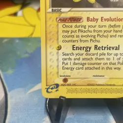 Pichu 20/100 Ex Sandstorm English Non Holo - Pokemon Trading Card - LP/NM - Image 5