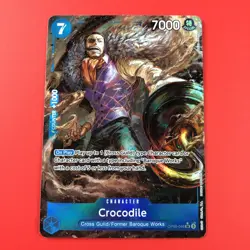 One Piece CCG | (Crocodile | OP09-046 NM) Alt Art Card TCG RARE English - Image 1