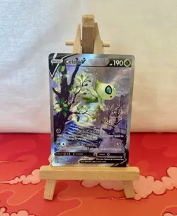 Pokemon TCG Celebi v Fusion Strike Card 245/264 Full Art Mint Condition ✨ - Image 1