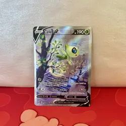 Pokemon TCG Celebi v Fusion Strike Card 245/264 Full Art Mint Condition ✨ - Image 3