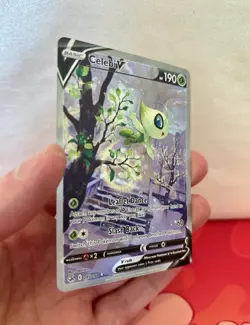 Pokemon TCG Celebi v Fusion Strike Card 245/264 Full Art Mint Condition ✨ - Image 5