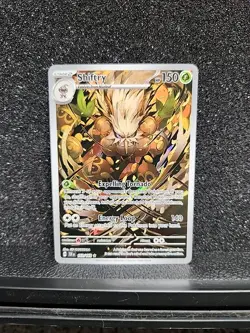 Shiftry Illustration Rare SV05 Temporal Forces 163/162 Holo Card SEE DESCRIPTION - Image 1