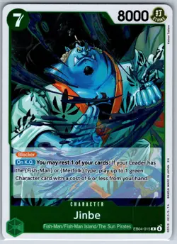 Jinbe The Azure Sea's Seven EB04-015 NM OP Card - Image 1