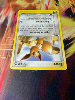 Eevee 63/100 NM Common Sandstorm 2003 Pokemon TCG - Image 3