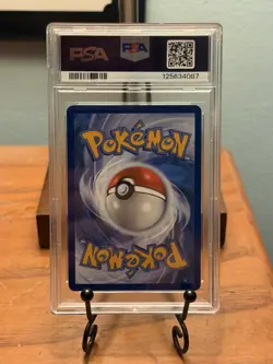 Pokemon TCG Team Rockets Meowth 203/182 Destined Rivals PSA 9 - Image 2