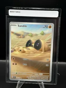 Sandile 216/198 SV01: Scarlet & Violet Illustration Rare Full Art - Image 1
