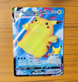 POKEMON TCG - Surfing Pikachu VMAX - Celebrations 25th - 009/025 - NM - Image 1