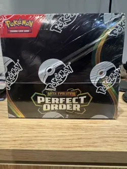 Pokemon TCG ME03 Mega Evolution PERFECT ORDER BOOSTER BOX Sealed IN HAND - Image 1