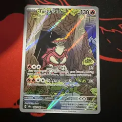 Turtonator - 146/142 Stellar Crown Illustration Rare Pokemon - NM/MINT - Image 3