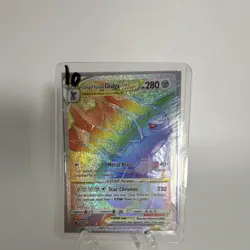 Pokemon Origin Forme Dialga VSTAR Secret Rare 198/189 Astral Radiance Holo 280 … - Image 1