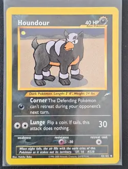 Pokemon -Houndour 43105 - Uncommon- Neo Destiny- Mint - Image 1