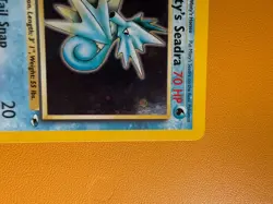 Misty’s Seadra 9/132 Pokemon Holo Rare Gym Heroes WOTC LP+ - Image 3