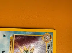 Misty’s Seadra 9/132 Pokemon Holo Rare Gym Heroes WOTC LP+ - Image 4