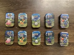 Pokemon TCG Ascended Heroes Mini Tins SEALED (Lot of 10) - Image 1