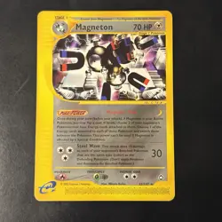 Pokemon Vintage Non-Holo Rare Magneton 022/147 Aquapolis E-Reader Wotc 2003 - Image 1