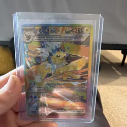 Pokemon Jolteon ex 153/131 Prismatic Evolutions Full Art Holo Rare 260 HP - Image 1