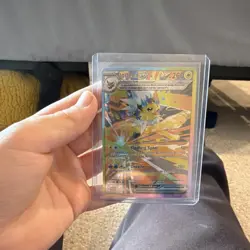 Pokemon Jolteon ex 153/131 Prismatic Evolutions Full Art Holo Rare 260 HP - Image 4