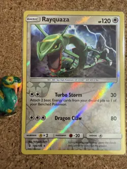 Rayquaza - Sun & Moon - 106/145 - Rare Reverse Holo - Pokemon TCG - EN - Image 1
