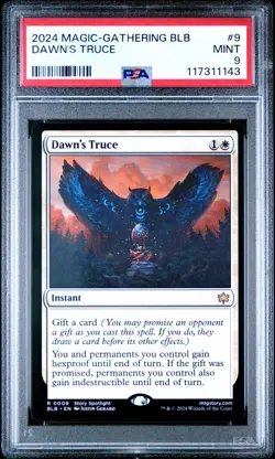 2024 MTG Dawn's Truce Bloomburrow Regular PSA: 9 - Image 1