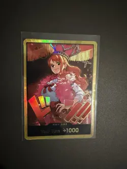 DON!! Card (Nami) (Gold) Extra Booster: One Piece Heroines Edition Foil - Image 1