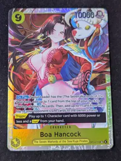 Boa Hancock OP14-112 Super Rare The Azure Sea’s Seven One Piece English NM - Image 1