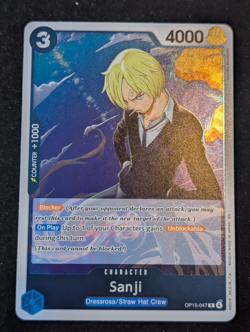 Sanji | OP15-047 NM | R | Adventure On Kami’s Island | One Piece TCG - Image 1