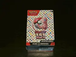Pokemon 151 Scarlet Violet Booster Bundle English TCG, New Sealed - Image 1