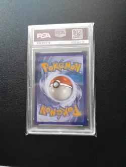 PSA 8 CHARIZARD REVERSE FOIL HOLO #11 2016 POKEMON XY EVOLUTIONS - Image 2