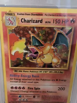 Pokemon TCG XY Evolutions 2016 Charizard Holo Rare PSA Grade 8 - Image 4