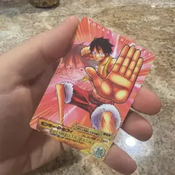 S5041 Monkey D. Luffy 02-03 Japanese One Piece AR Carddass Card YF9 - Image 1