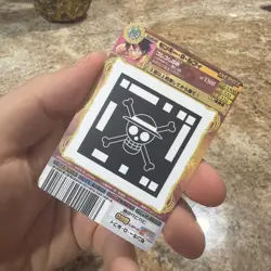 S5041 Monkey D. Luffy 02-03 Japanese One Piece AR Carddass Card YF9 - Image 2