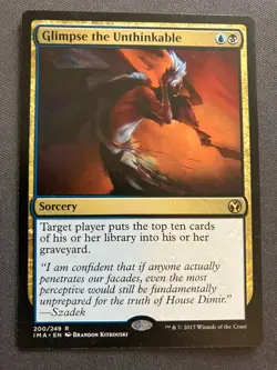 MTG Glimpse the Unthinkable {Iconic Masters} - NM - Image 1