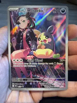 Marnie’s Morpeko 206 Sv: Scarlet & Violet Promo Cards Holo - Image 1
